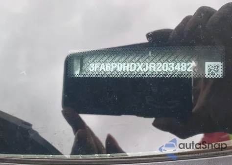 2018 Ford Fusion Se z USA, uszkodzony, nr VIN 3FA6P0HDXJR203482